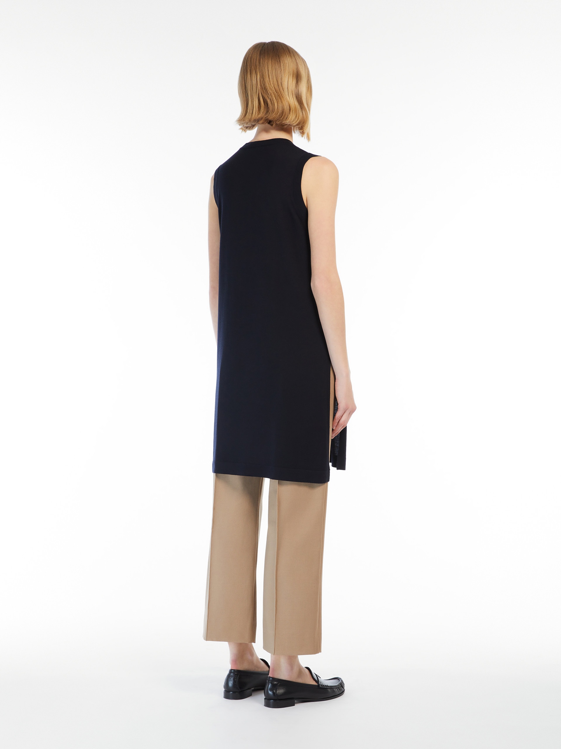 OTTANO Long top in wool yarn - 4