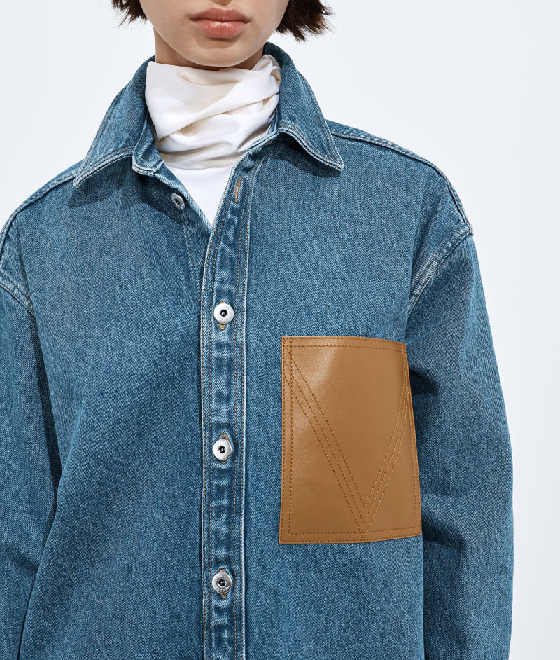 Medium Indigo Denim Shirt 4