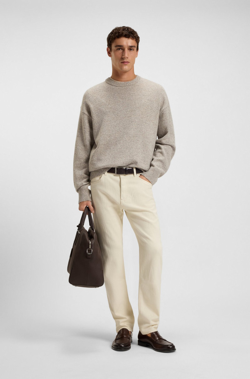 BOSS COLOURED JEANS IN BRUSHED ITALIAN DENIM outlook