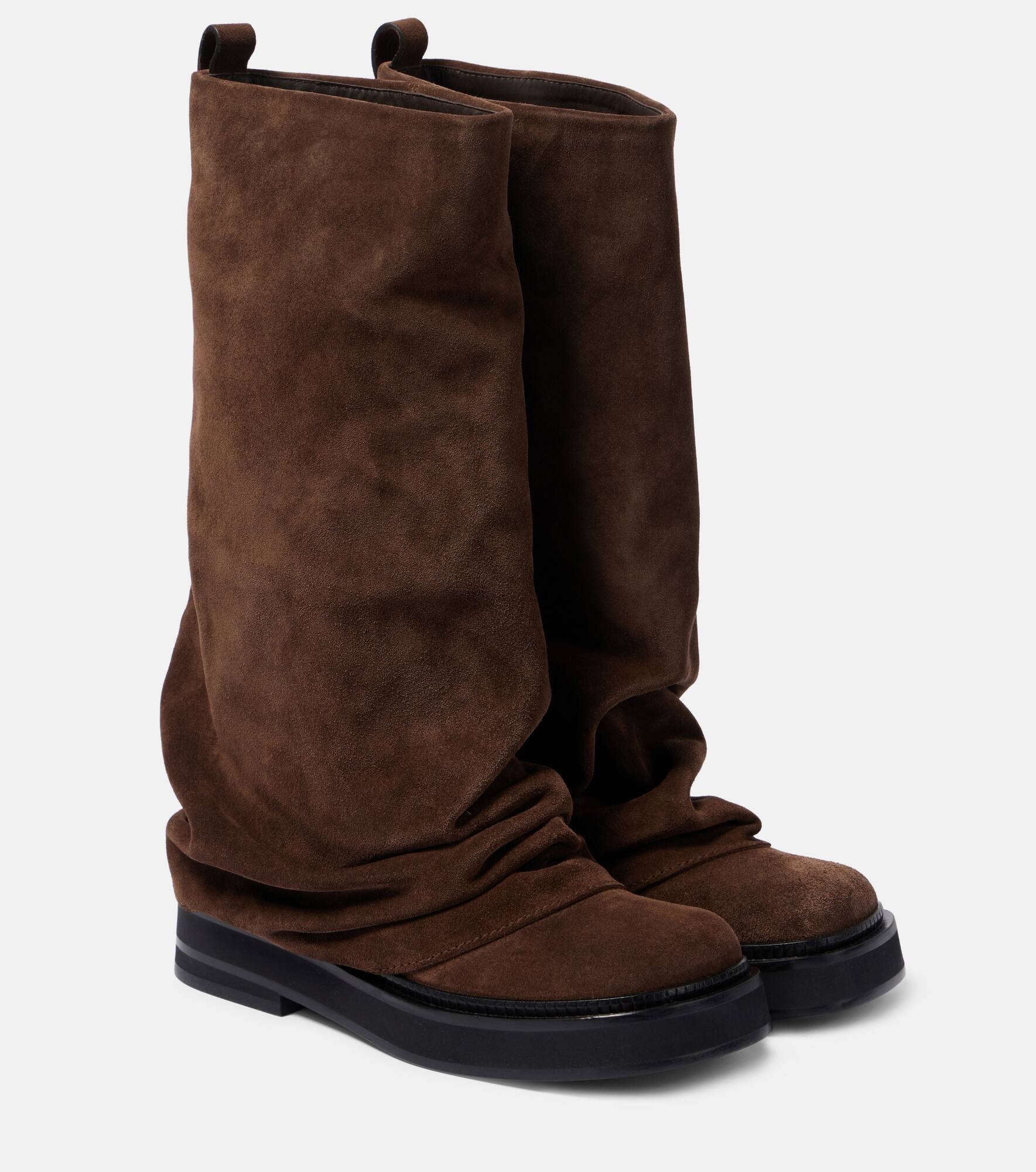 Robin suede knee-high boots - 1