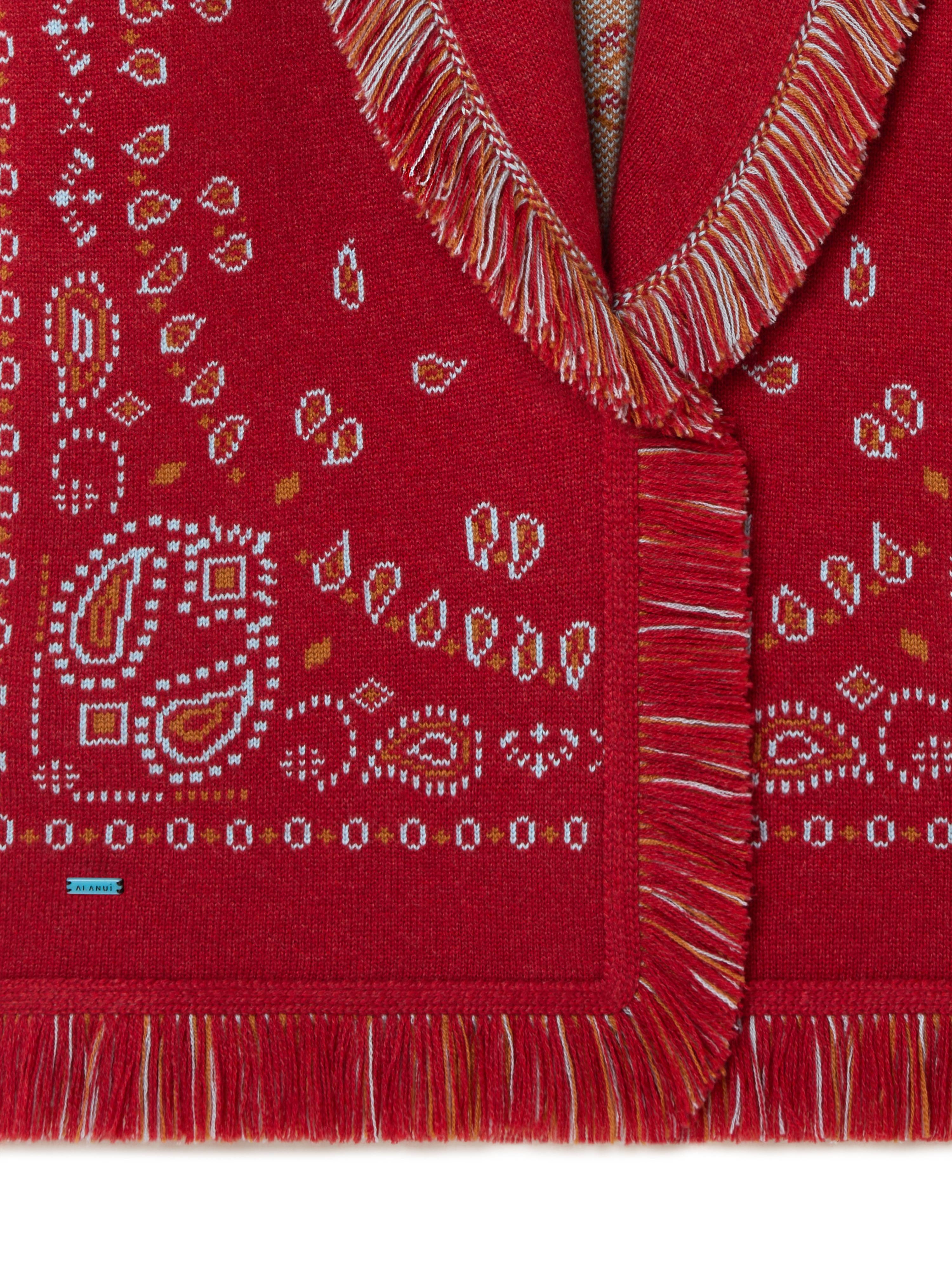 Bandana Jacquard Cardigan - 8
