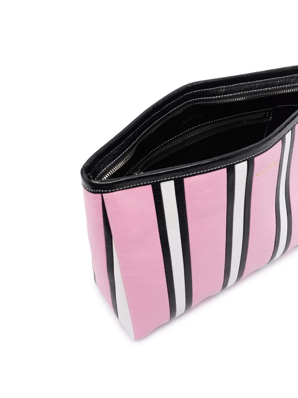 Barbes striped clutch bag - 5