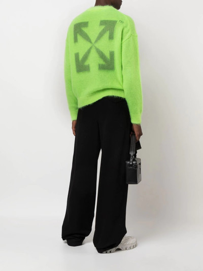 Off-White logo-embroidered jumper outlook