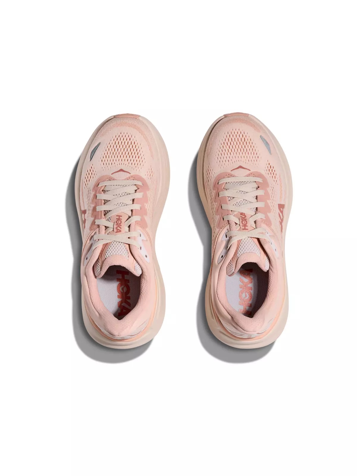 Bondi 9 "Rose Latte/Rose Cream" Women's Running Shoe - 7