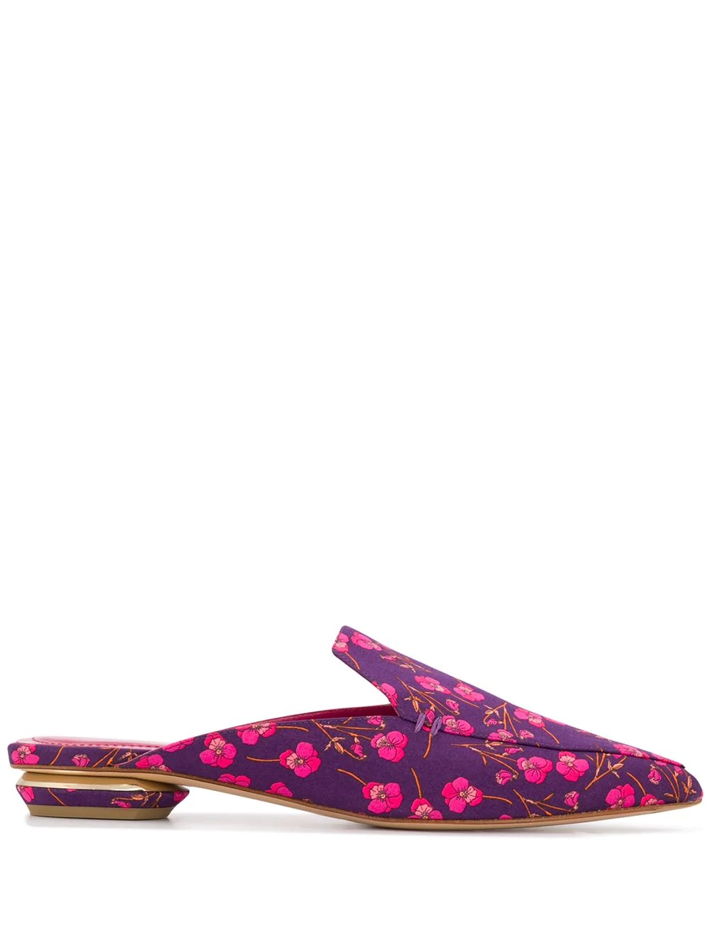 BEYA floral-print mules - 1