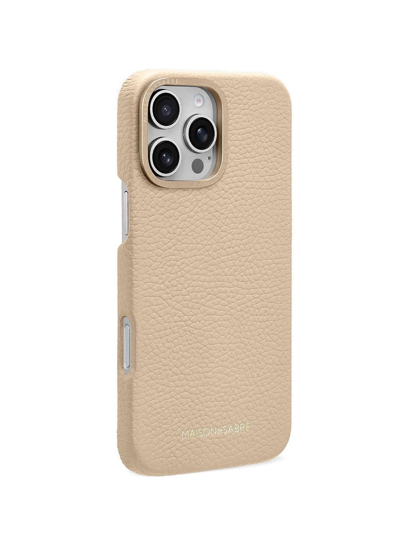 leather iPhone 16 Pro Max phone case 3