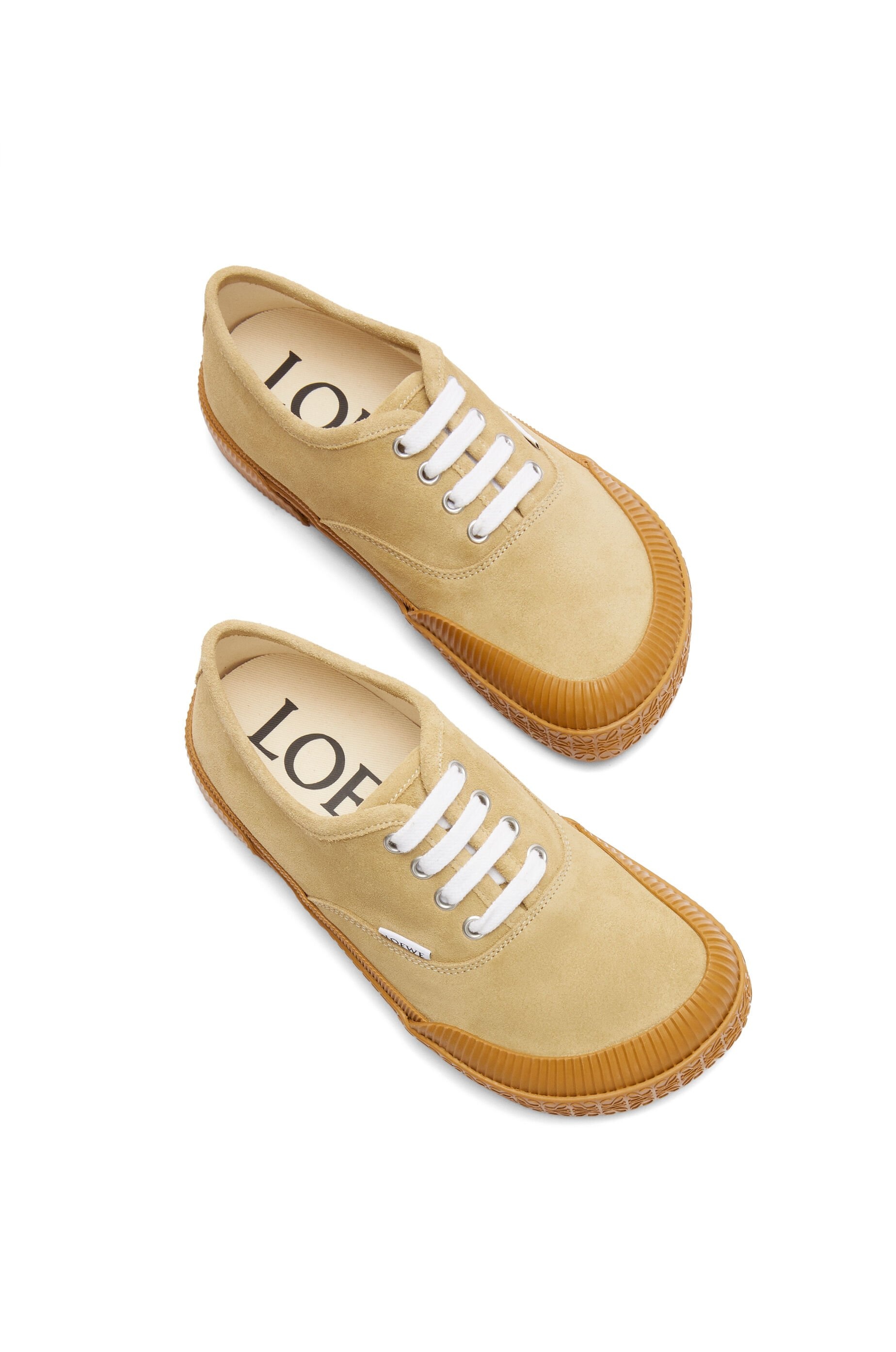 Terra Vulca lace-up sneaker in suede - 4