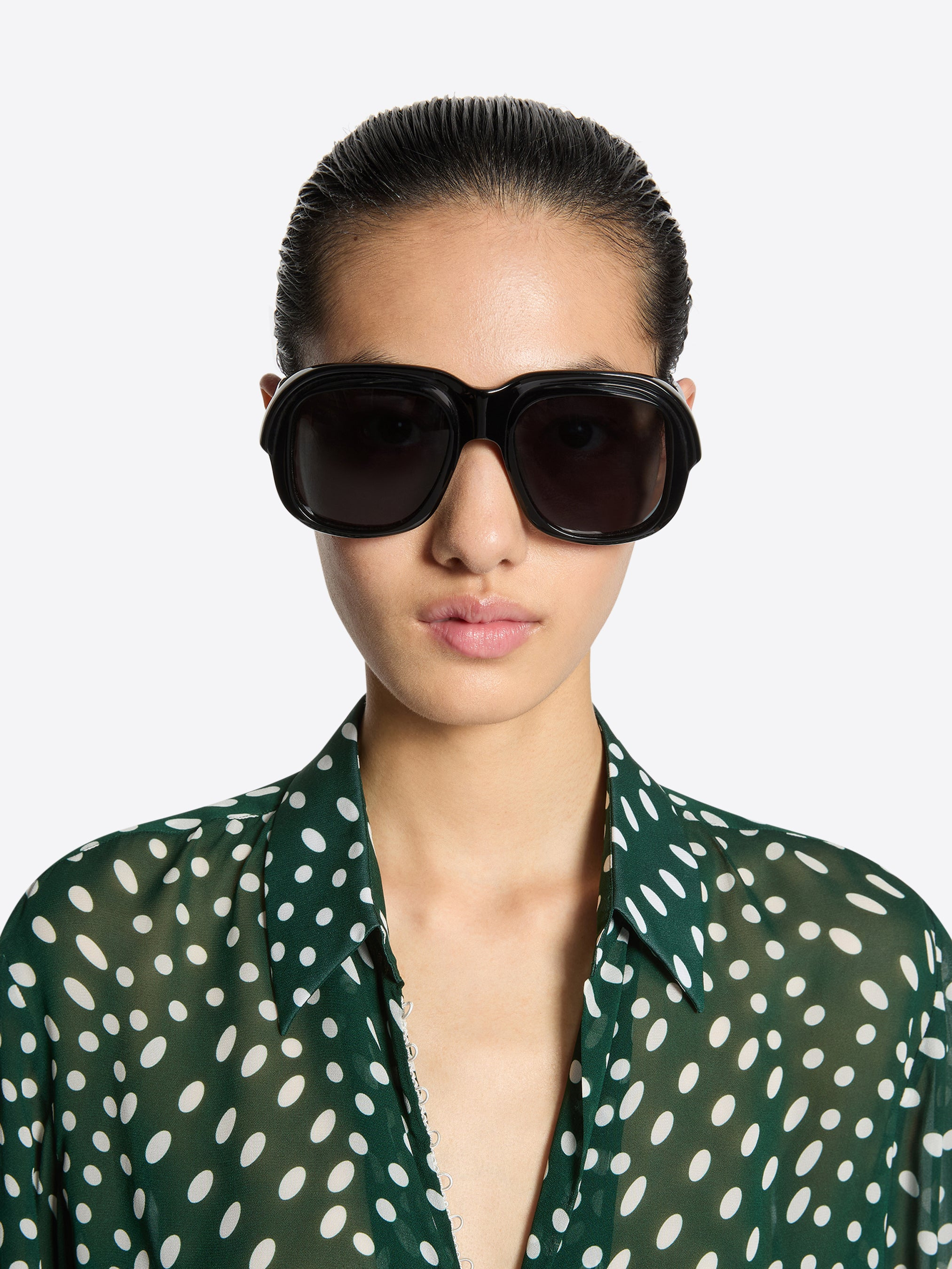 OVERSIZED SQUARE SUNGLASSES - 4