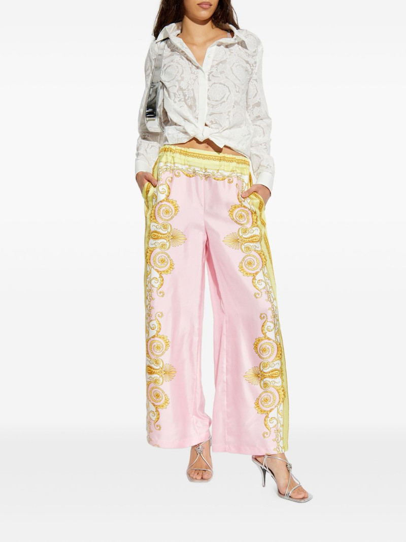 VERSACE barroco-printed trousers outlook