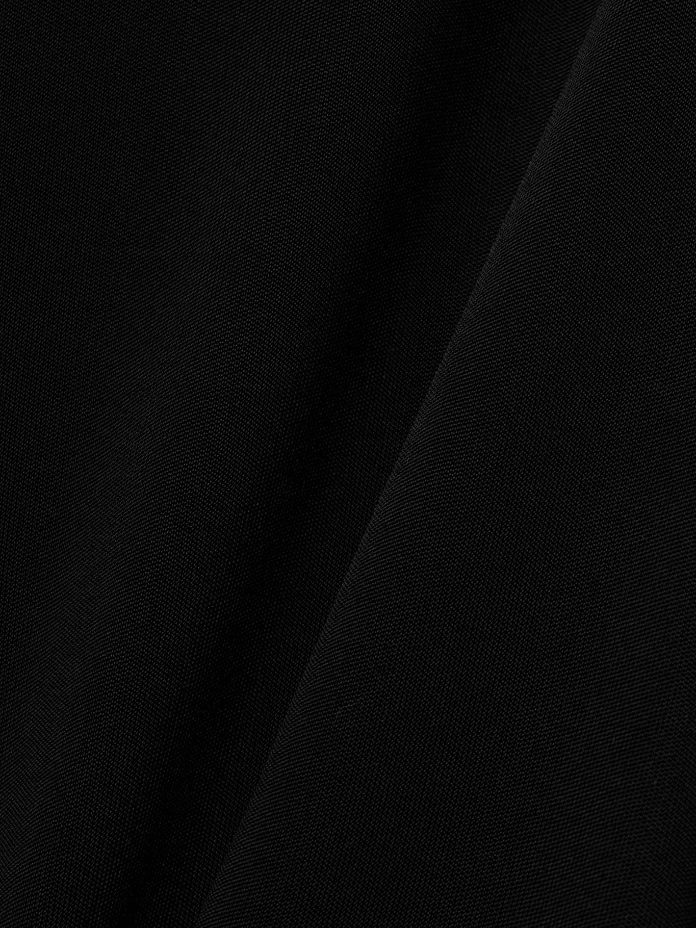 Norla jersey turtleneck gown Black - 4