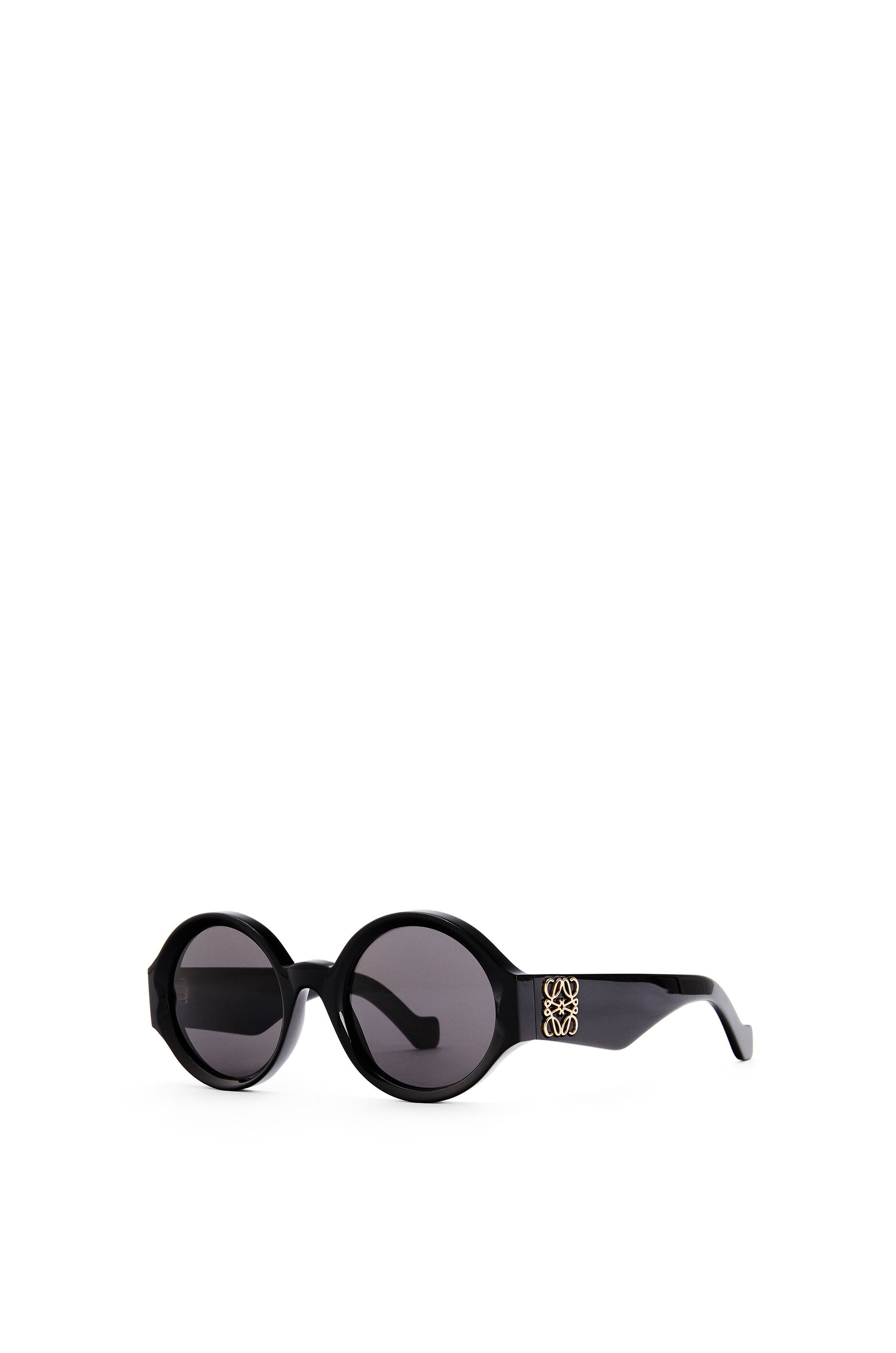 Chunky round sunglasses in acetate - 2