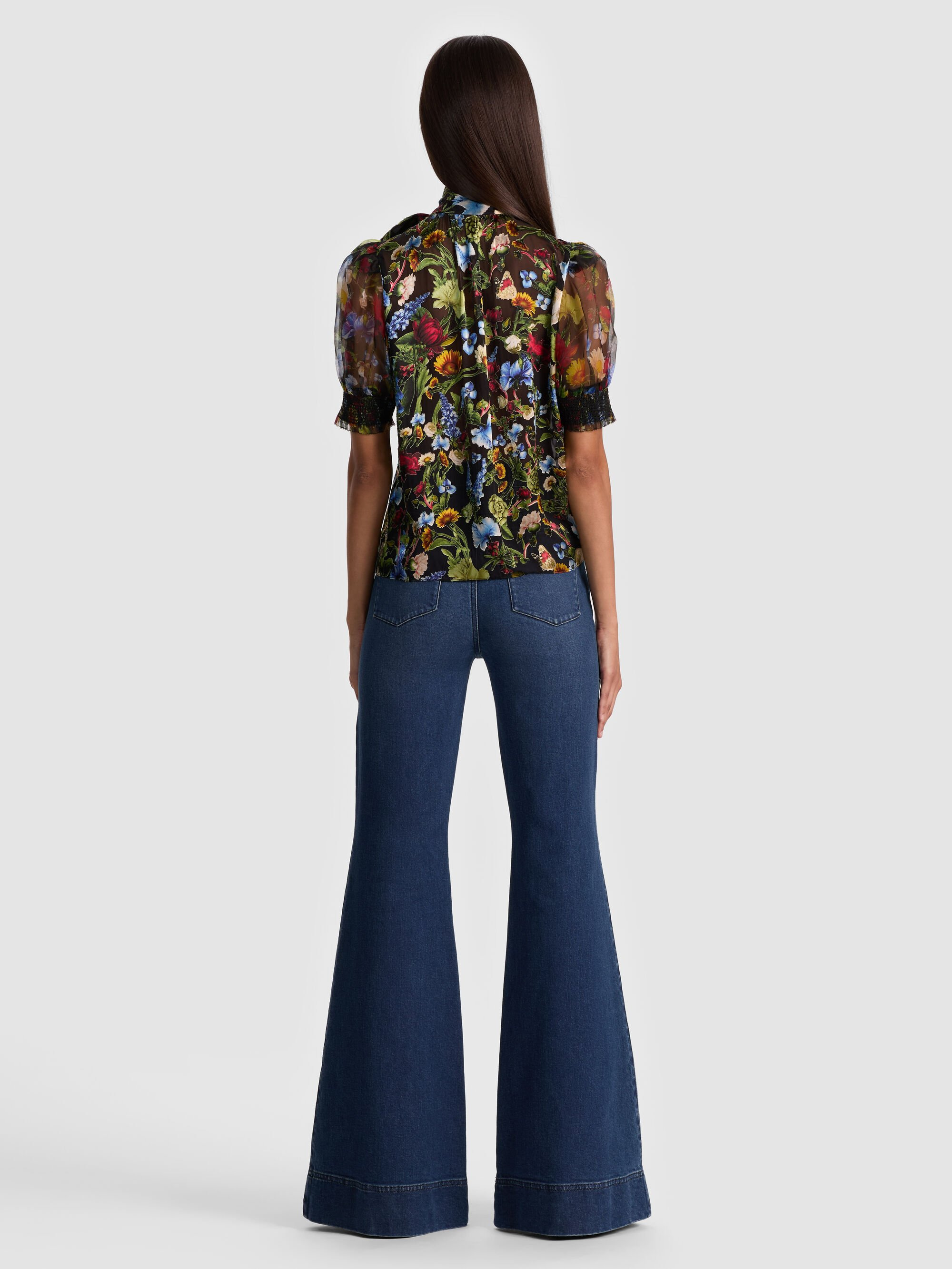 BRENTLEY PUFF SLEEVE BLOUSE - 4