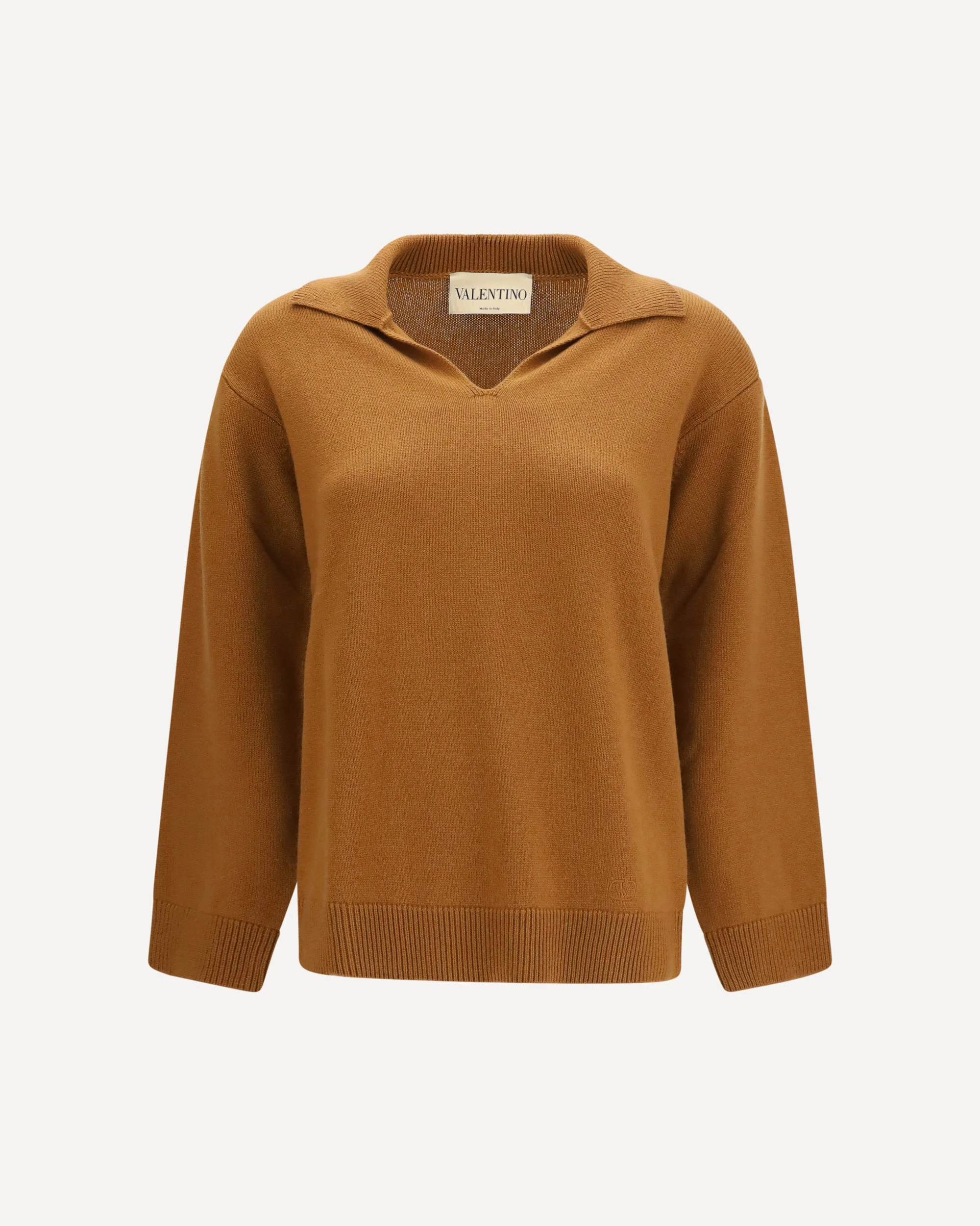 Cashmere V-neck Sweater - 1