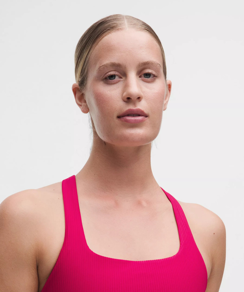 All-Time Hero Ribbed Sports Bra *Medium Support, B/C Cup 4