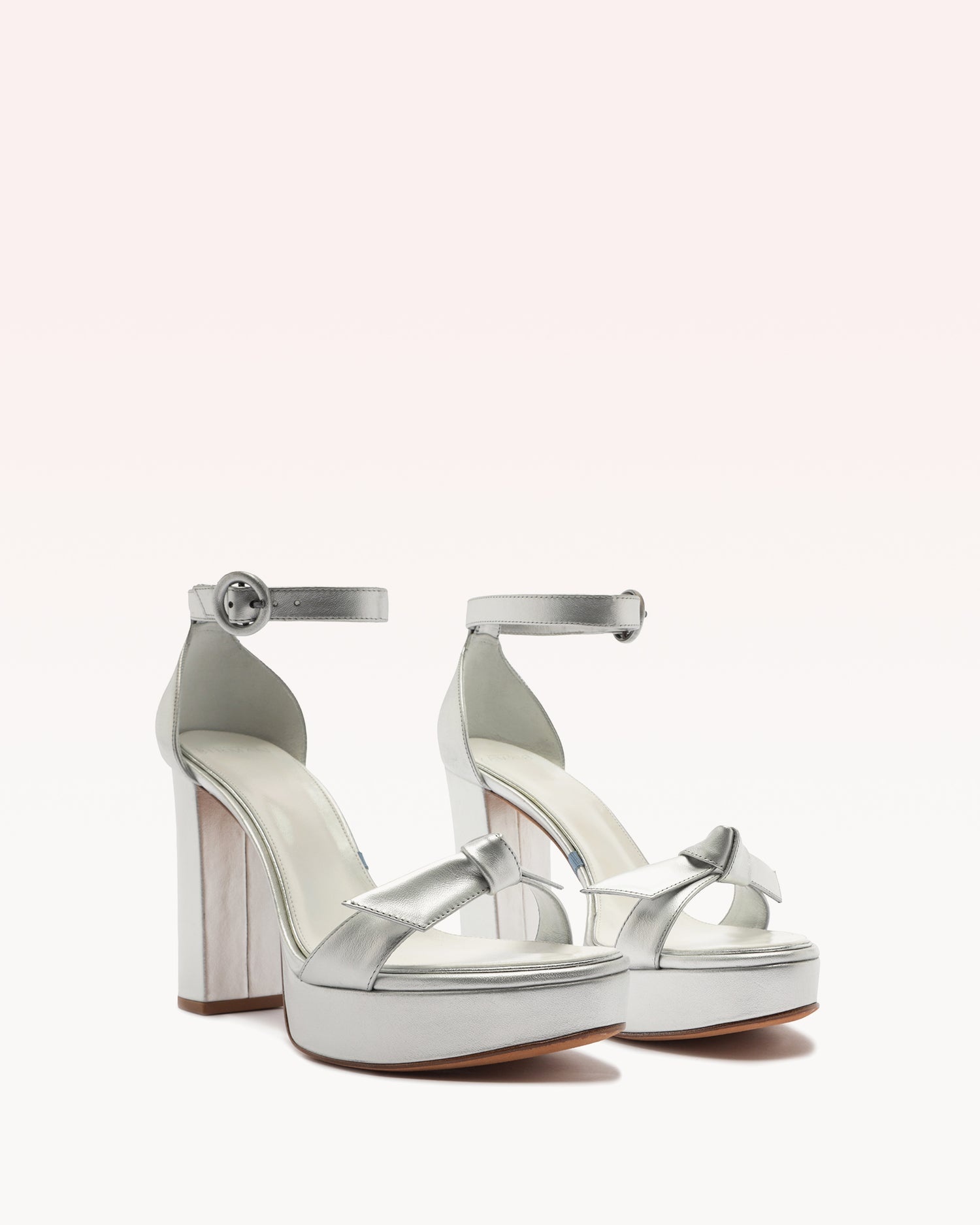 CLARITA PLATFORM BRIDAL 120 SILVER - 3