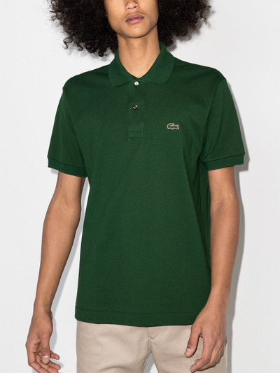 LACOSTE logo-patch short-sleeve polo shirt outlook
