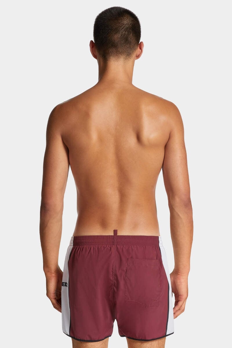 DSQUARED2 BOXEUR MAPLE LEAF MIDI SWIM BOXER - 4