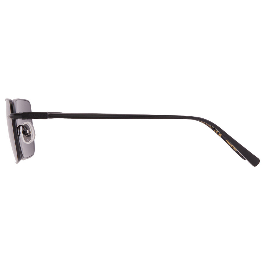 Ferragamo Dark Grey Rectangular Men's Sunglasses SF309S 002 57 - 4
