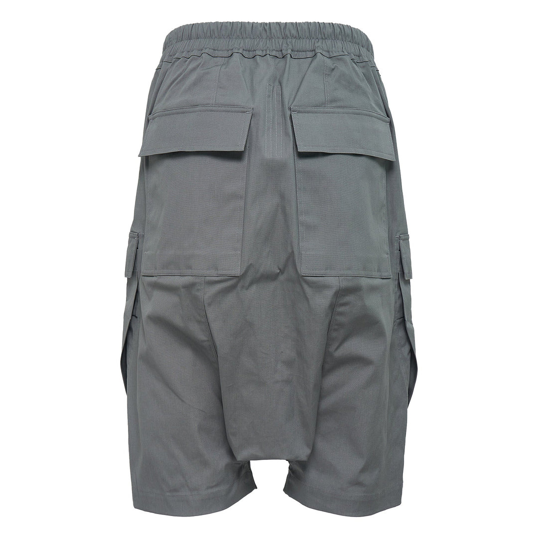 Cargo Pods Heavy Cotton Poplin Shorts - 2