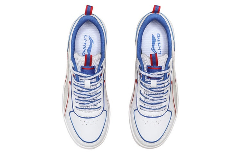 Li-Ning (WMNS) Li-Ning Classic Leisure Low 'White Red Blue' AGCP128-4 outlook