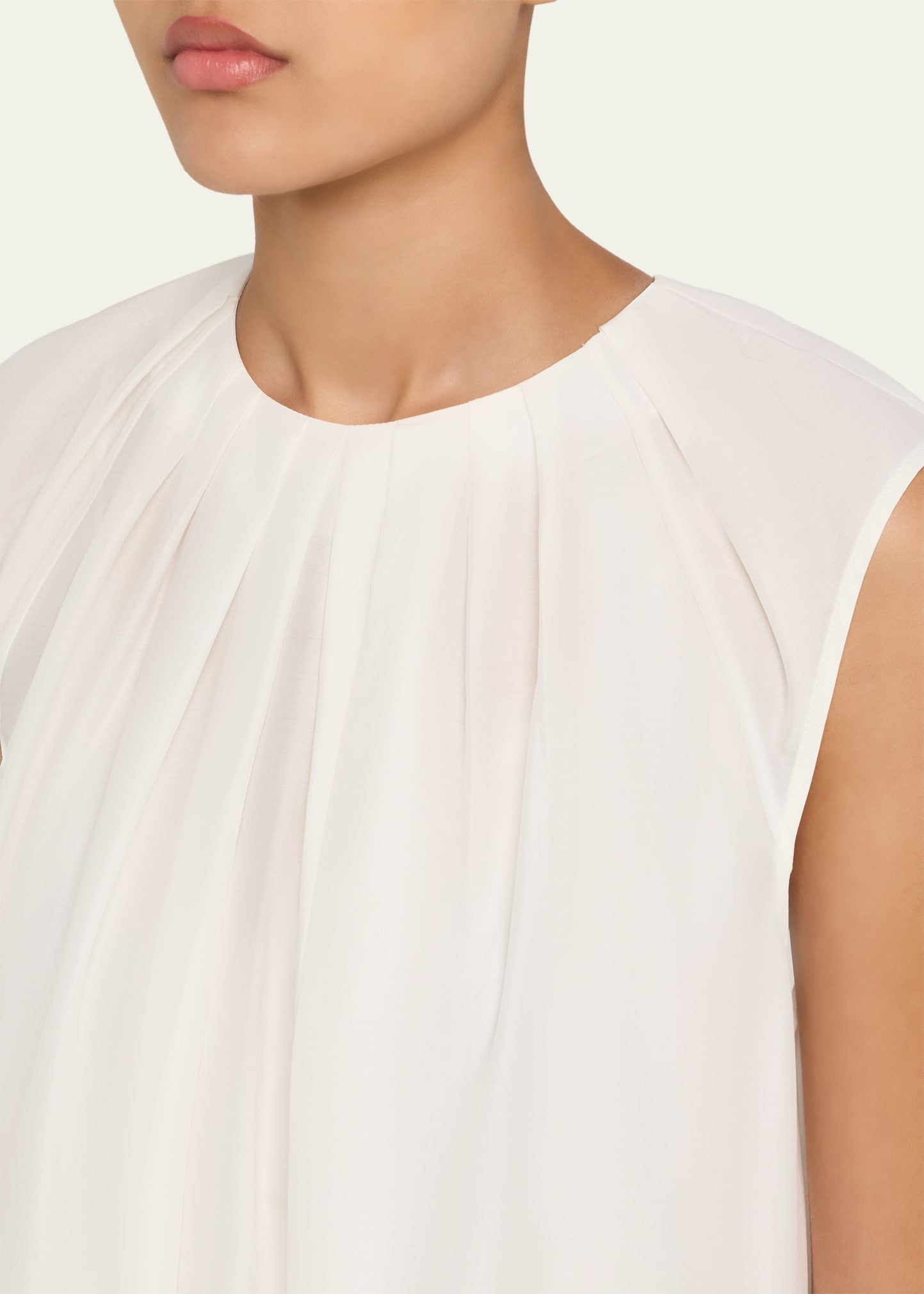 Summer Cotton-Silk Gown - 5