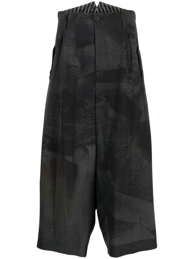 cropped wide-leg trousers 1