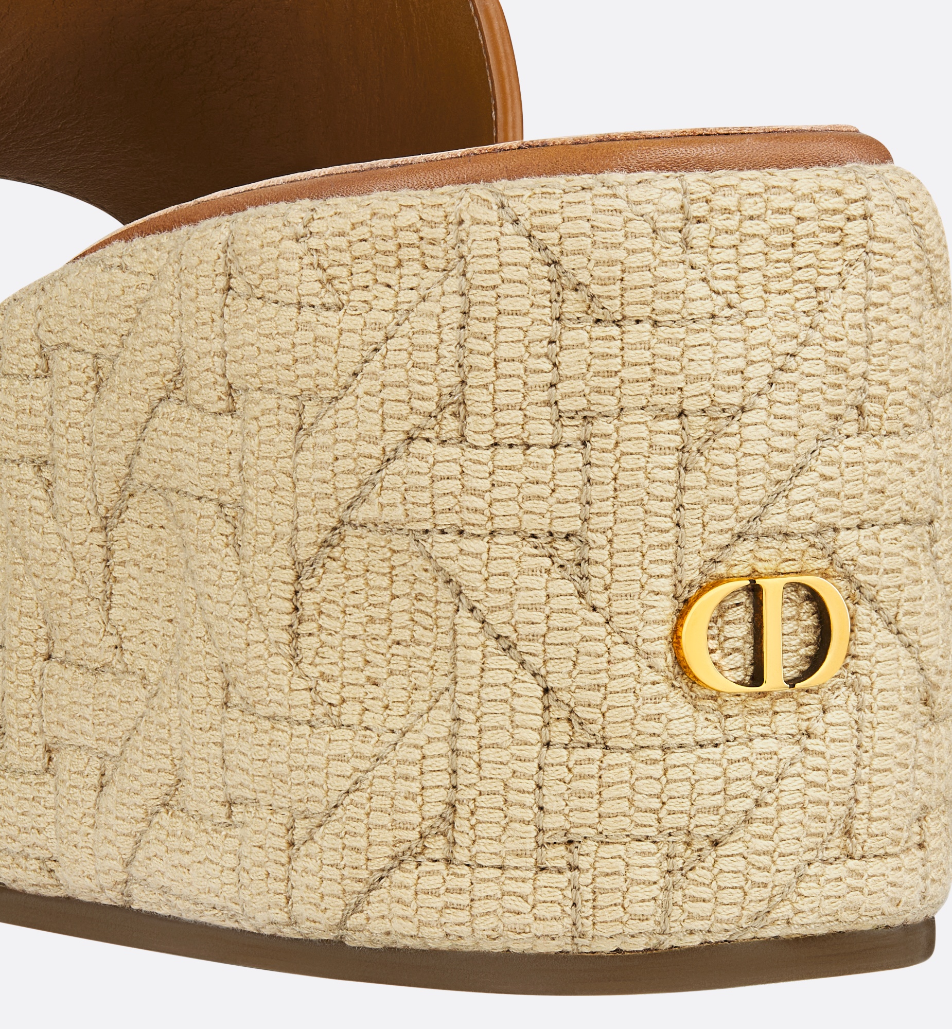 ☆レトロ×トレンド感☆Attitude Dior ウェッジスライド Dior Attitude Dior Wedge Slide | REVERSIBLE