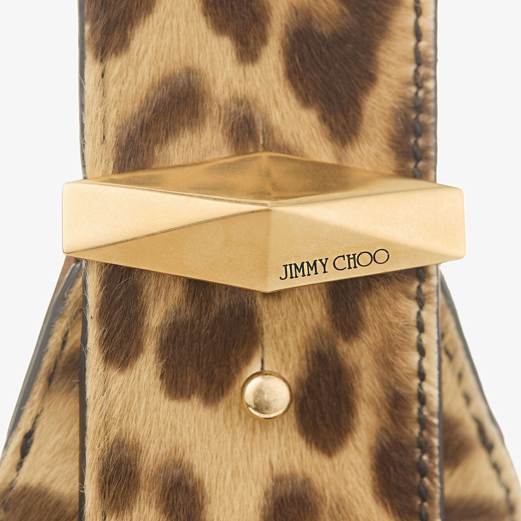 Diamond Hobo/S
Natural Leopard Print Pony Shoulder Bag - 4