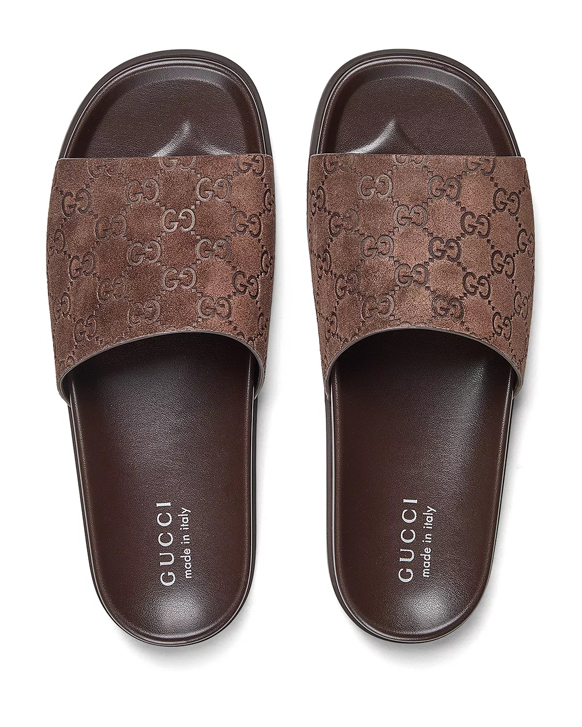 Men's Luxury Suede GG Sandals - 3