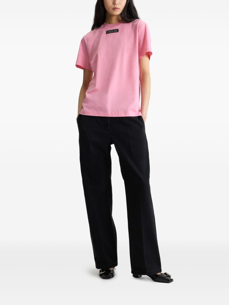PATOU logo-appliqué T-shirt outlook