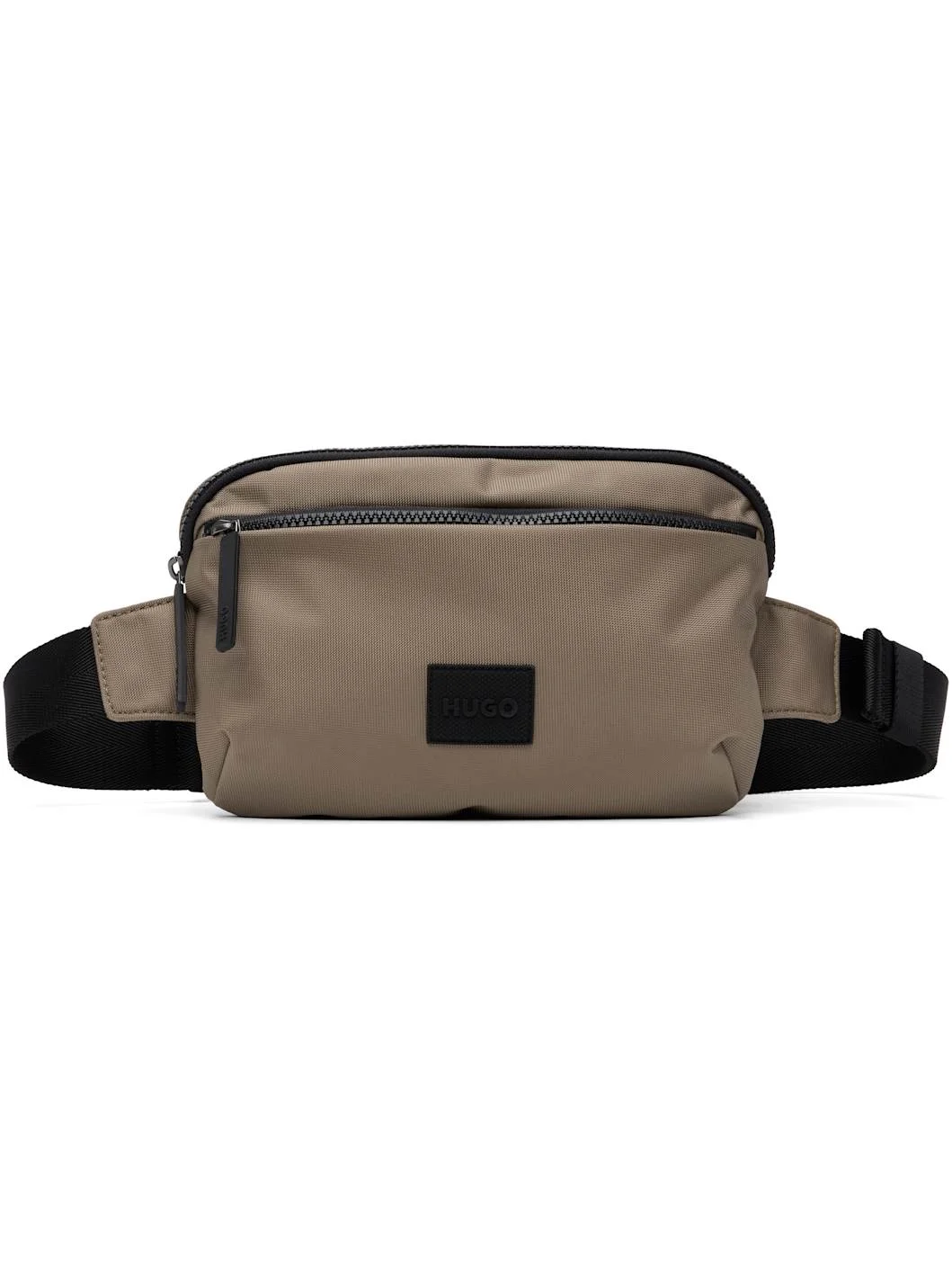 Beige Canvas Belt Bag - 1