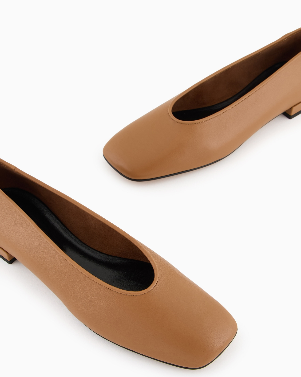GIORGIO ARMANI X 10 CORSO COMO CALFSKIN BALLERINAS - 5