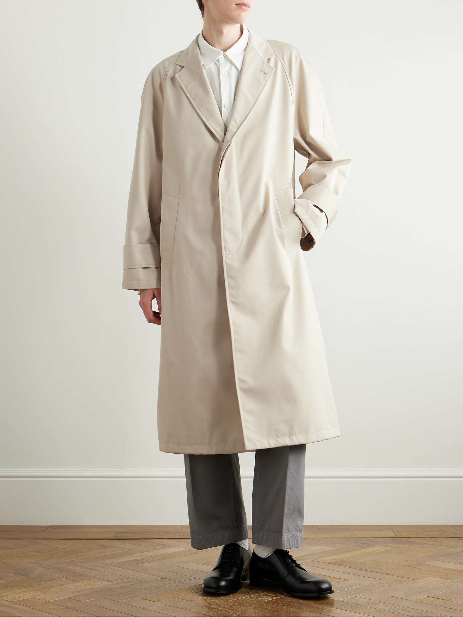 Twill Trench Coat - 2