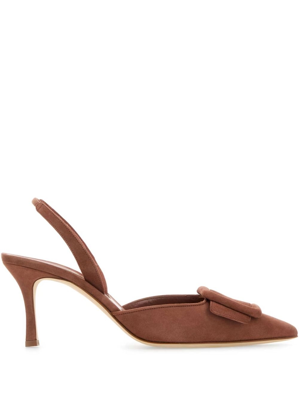 70mm Maysli buckle slingback pumps - 1