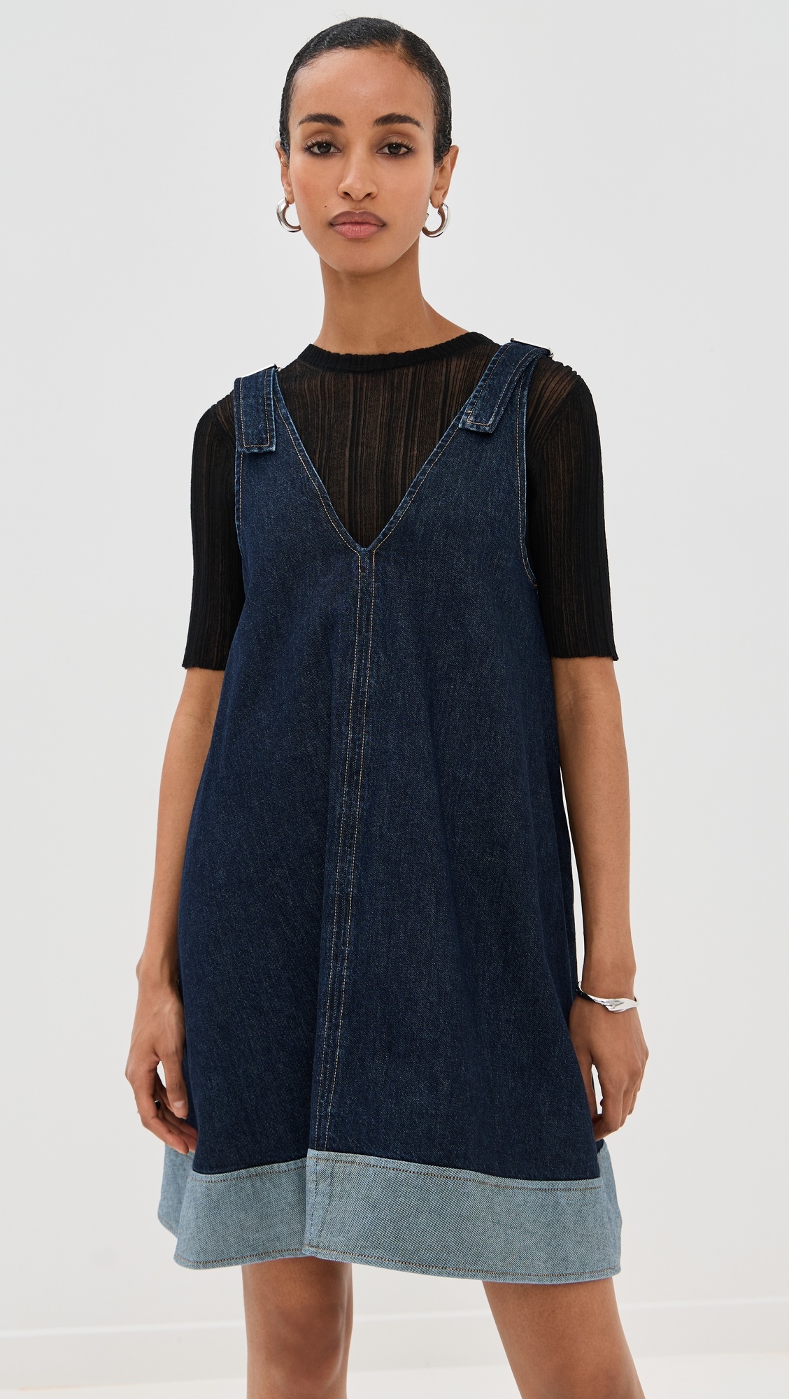 Trapeze Mini Dress - 2