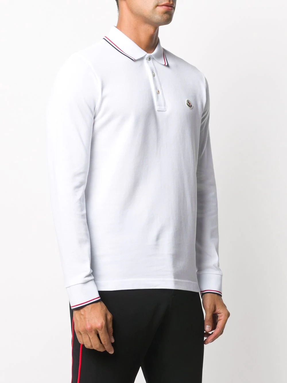 long-sleeved polo shirt - 3