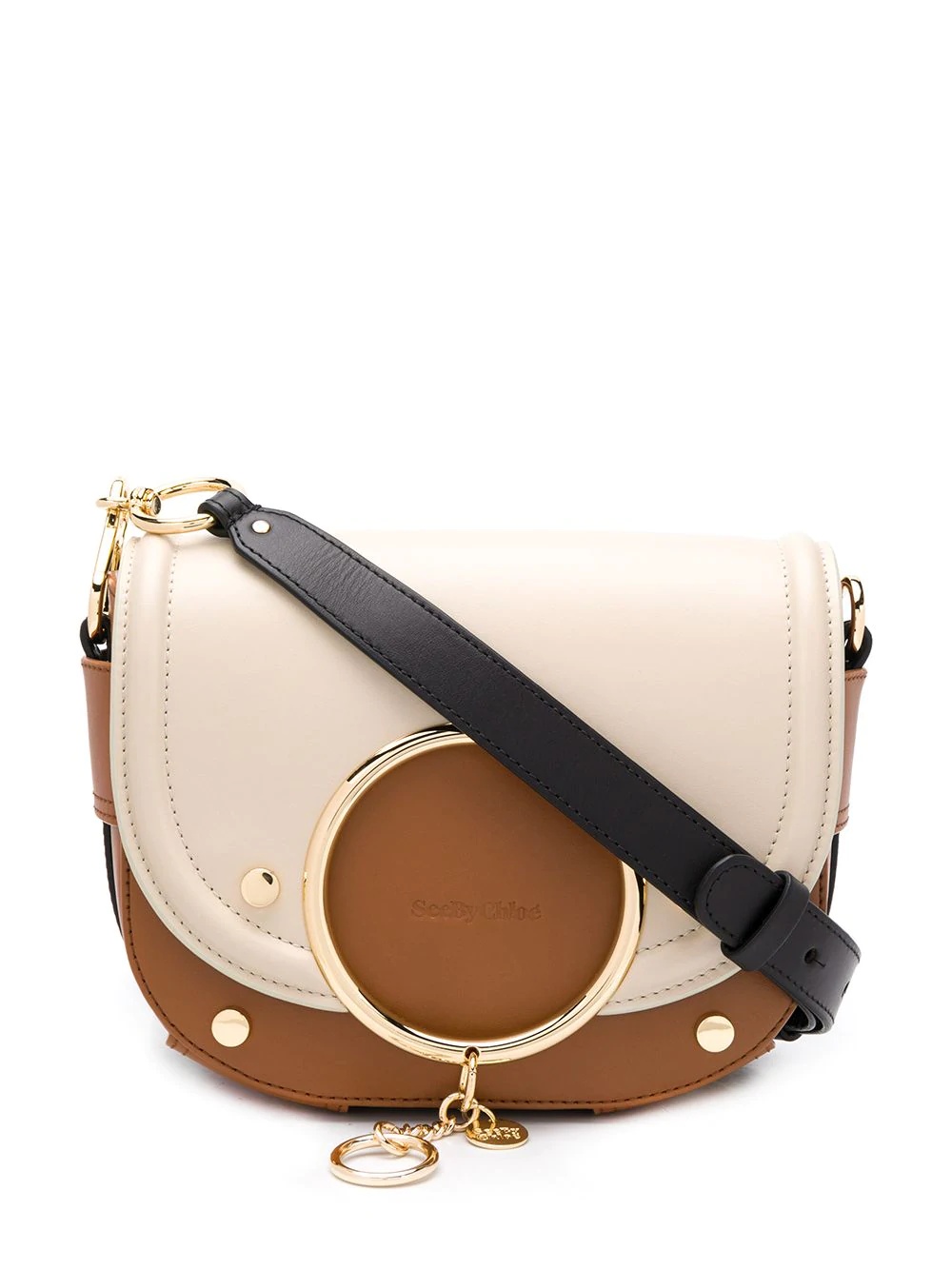 Mara logo charm crossbody bag - 1