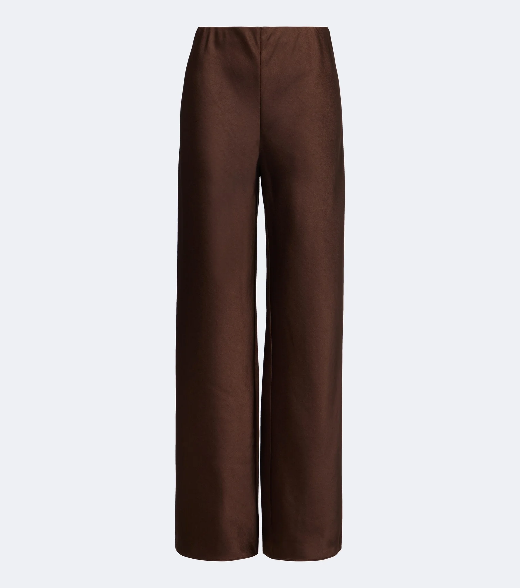 Colette satin wide-leg pants - 1