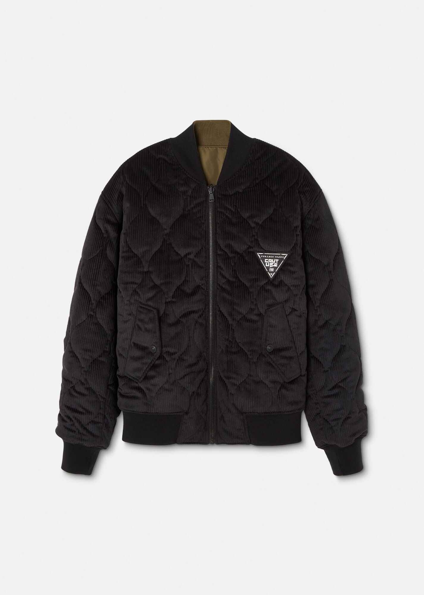 Reversible Corduroy Logo Jacket - 1
