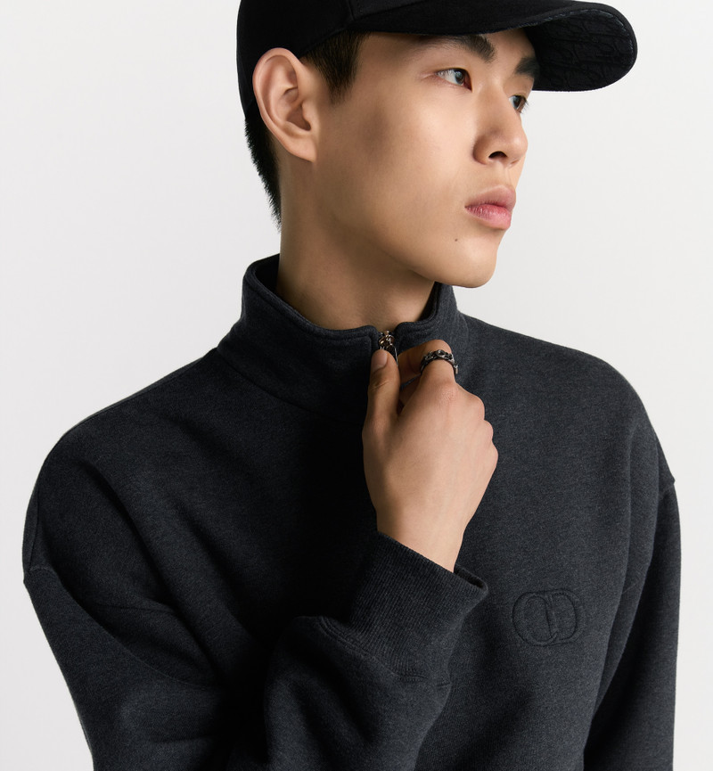 Dior CD Icon Half-Zip Sweatshirt outlook