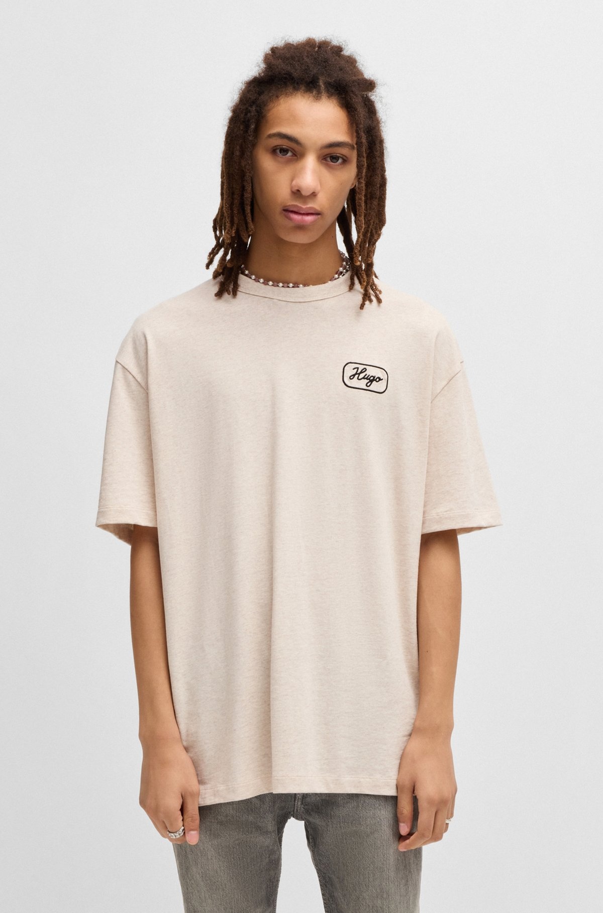 LOOSE-FIT T-SHIRT IN COTTON WITH RACING ARTWORK - 2