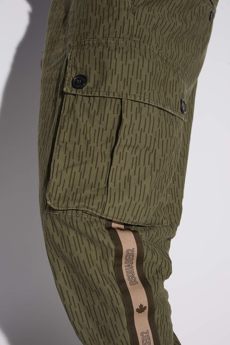 MILITARY TAPE CARGO TROUSERS - 5