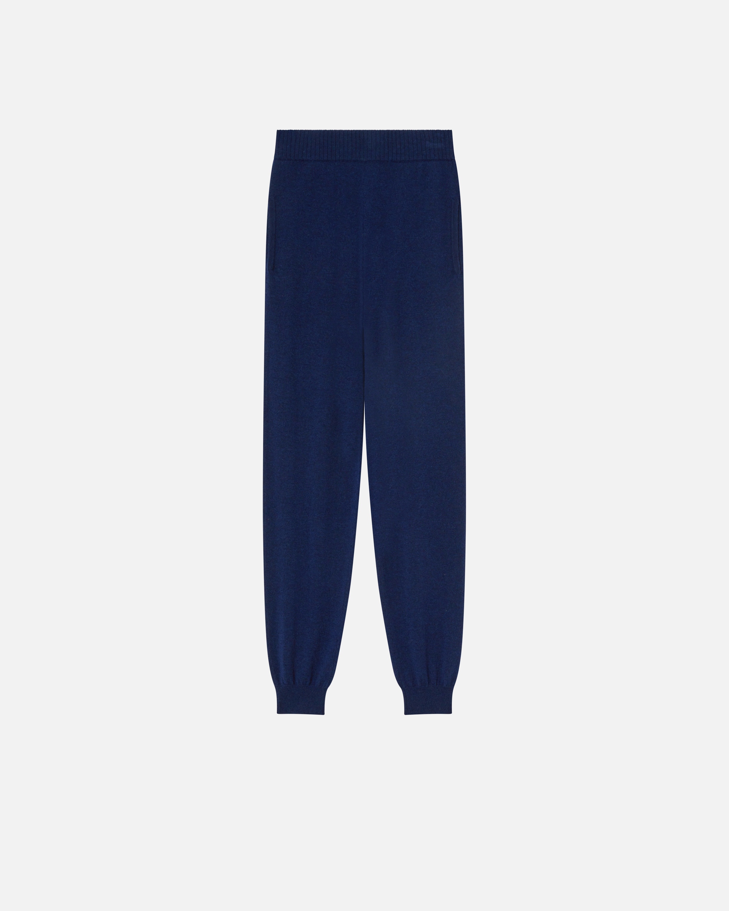 KNIT CASHMERE-BLEND JOGGERS - 1