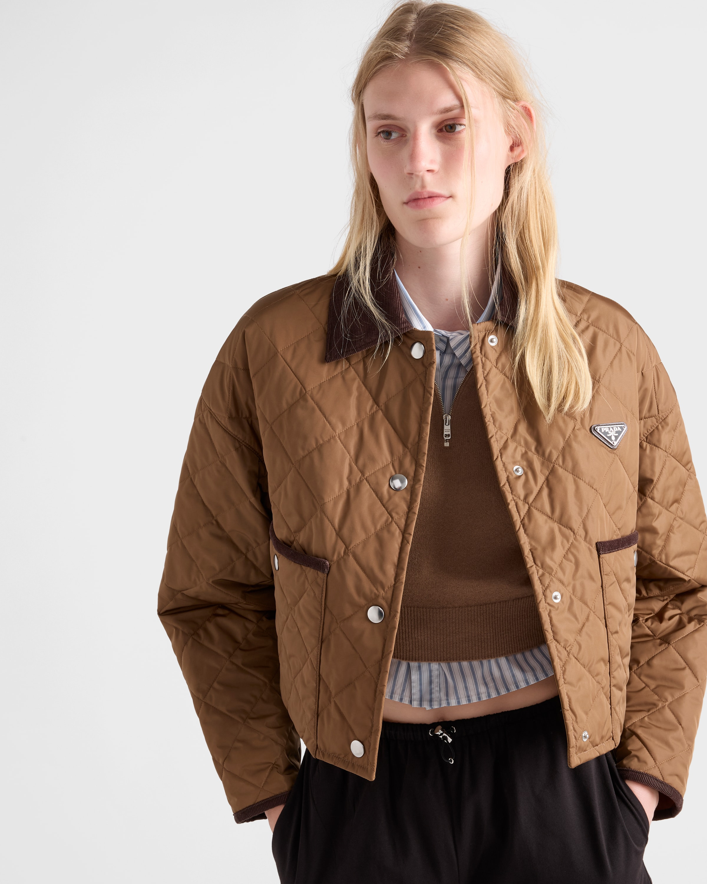 Light Re-Nylon cropped jacket - 4
