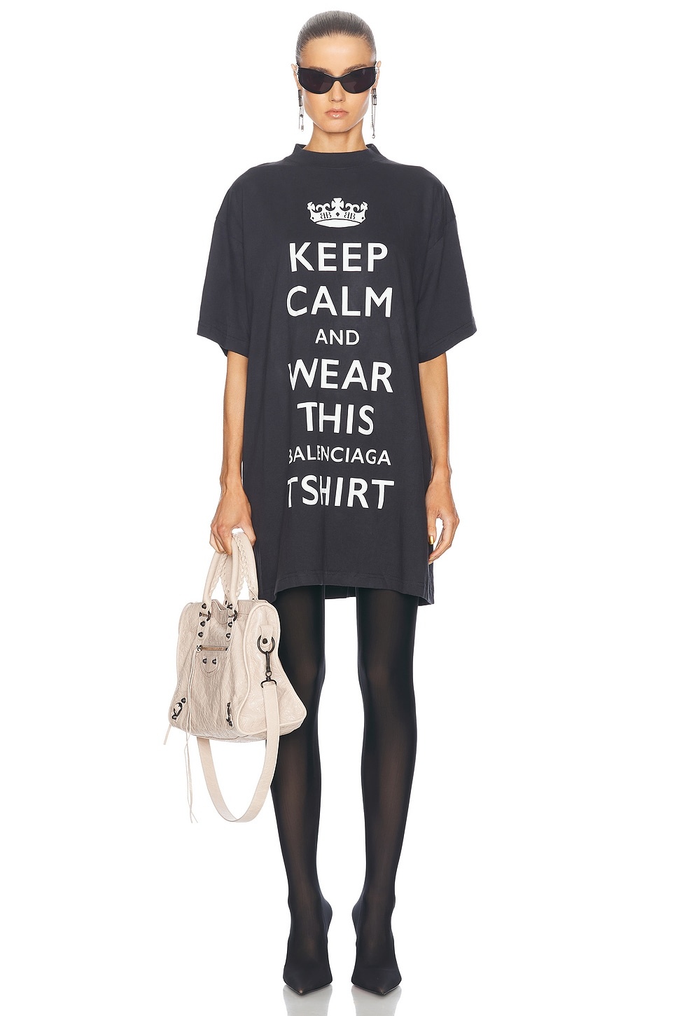 Keep Calm Oversized T-shirt - 1