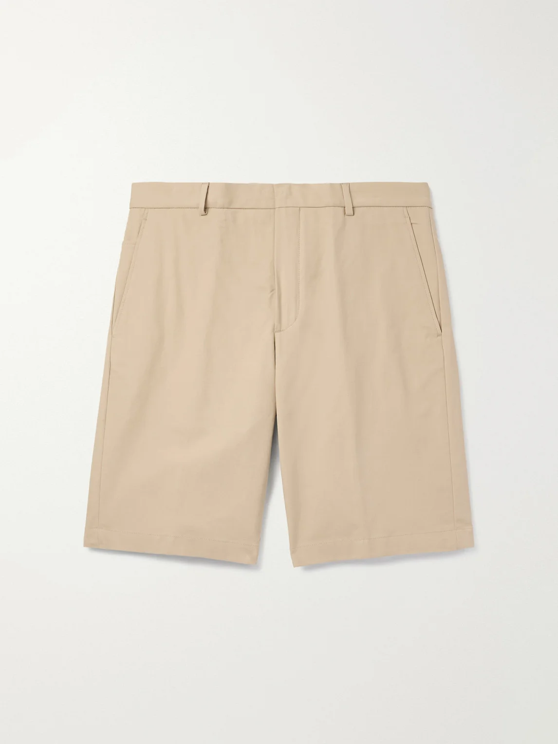 Jarno Straight-Leg Stretch-Cotton Bermuda Shorts - 1