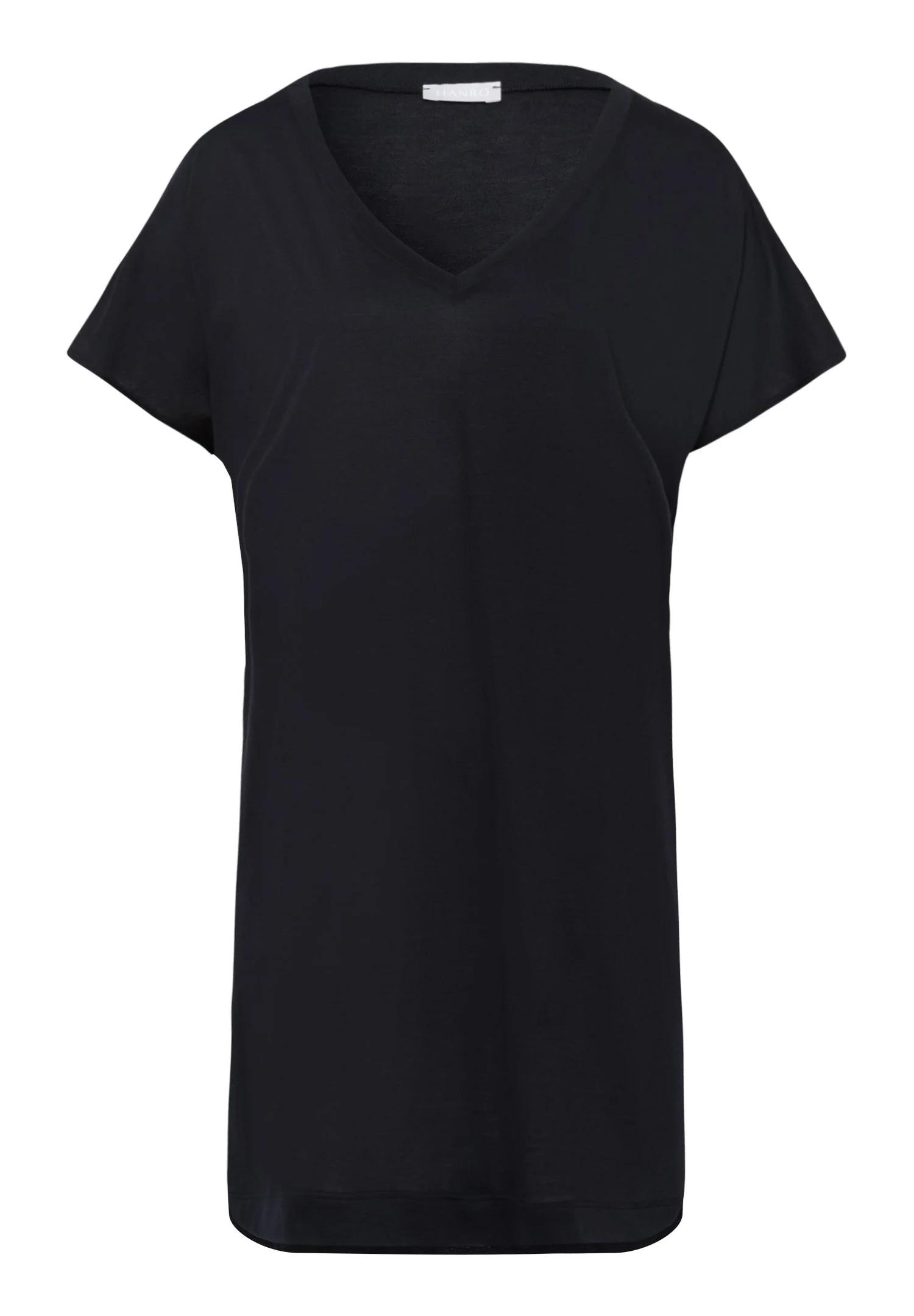 Laura Cotton Blend V-Neck Bigshirt - 1