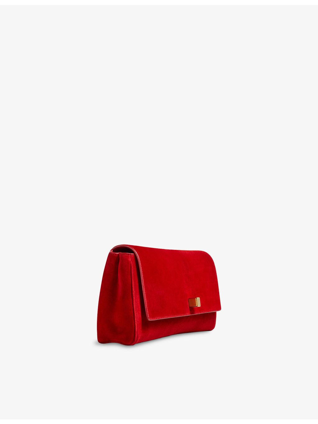 Audrey Suede Clutch Bag - 3