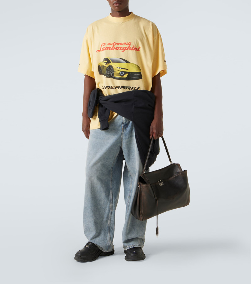 BALENCIAGA x Automobili Lamborghini cotton jersey T-shirt outlook
