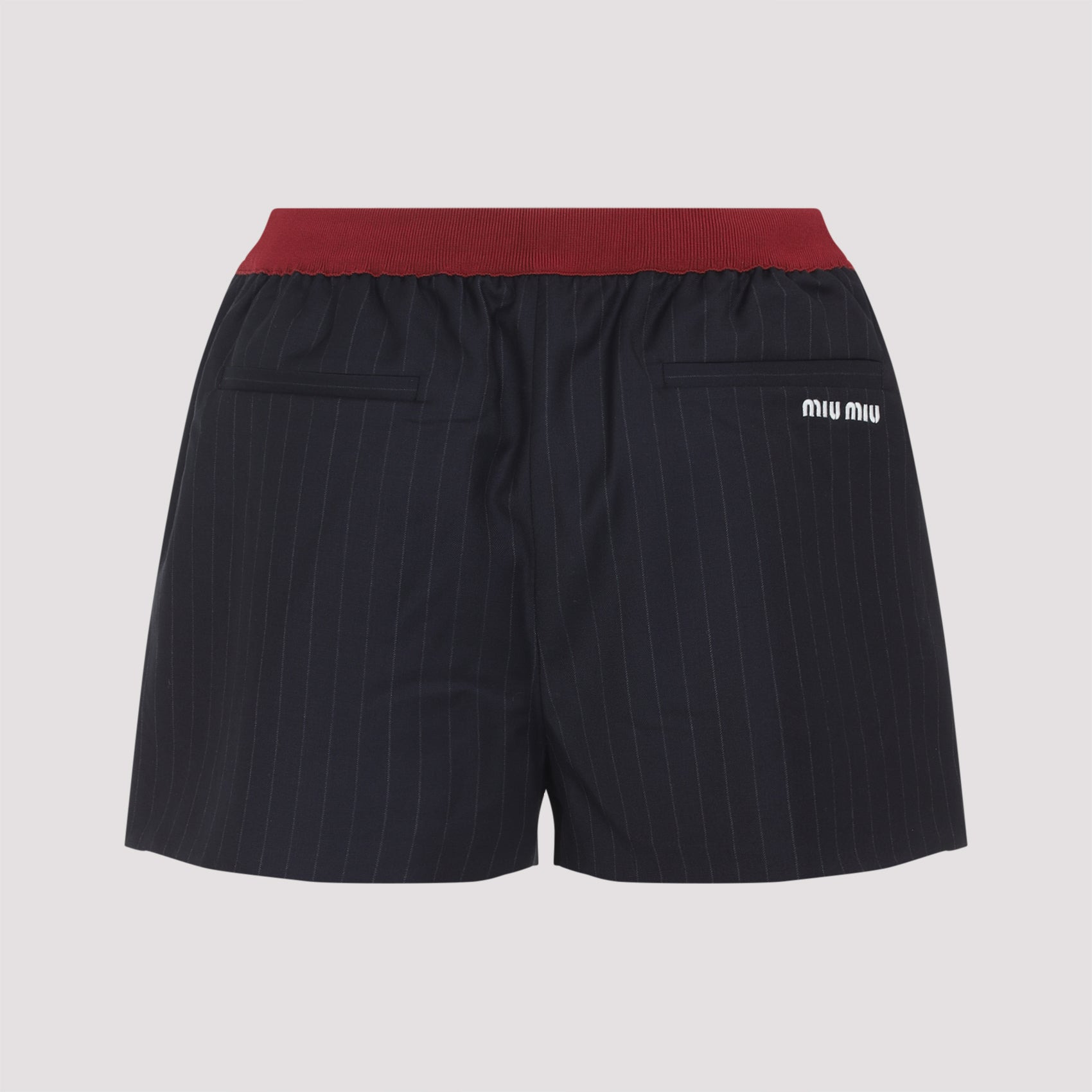Miu Miu Virgin Wool Shorts Women - 2